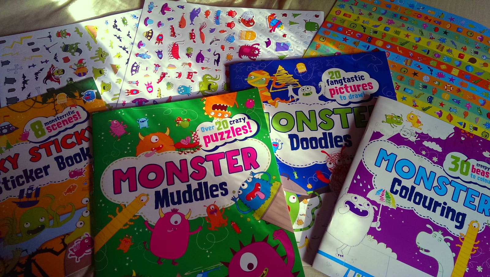 Monster activity book